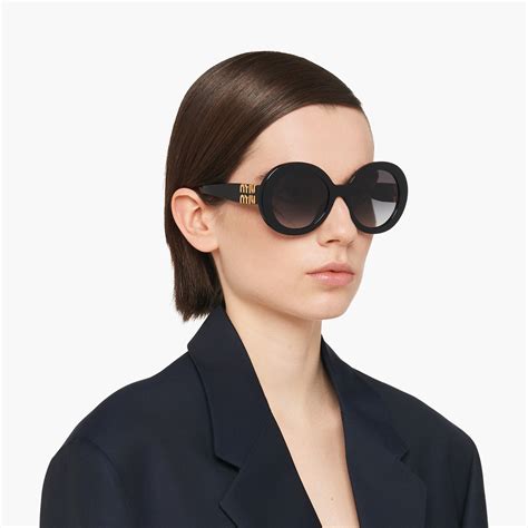 miu miu eyewear sunglasses cateye red|Gradient Smoky Gray Lenses Miu Glimpse .